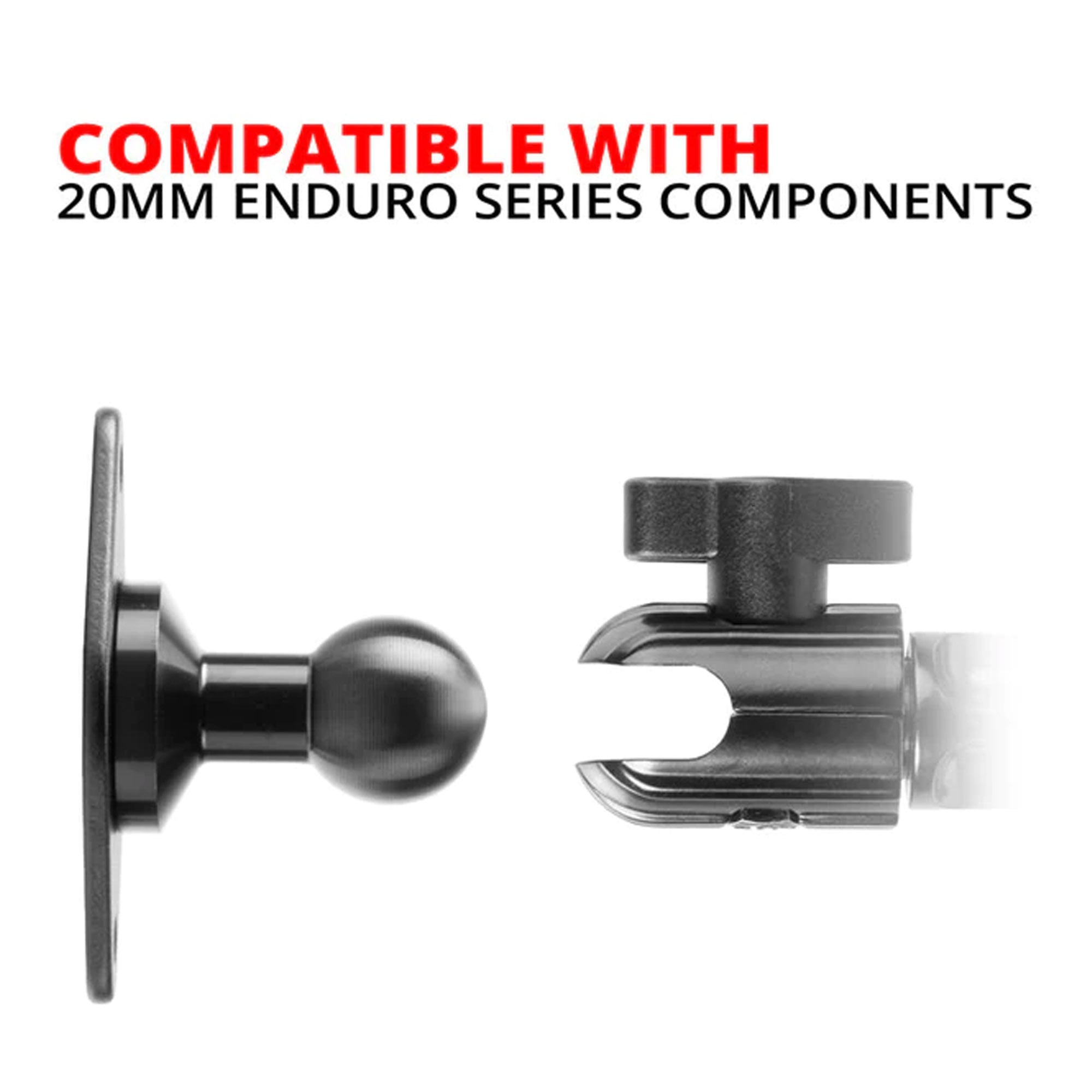 METAL DIAMOND BASE ADAPTER | 20MM BALL