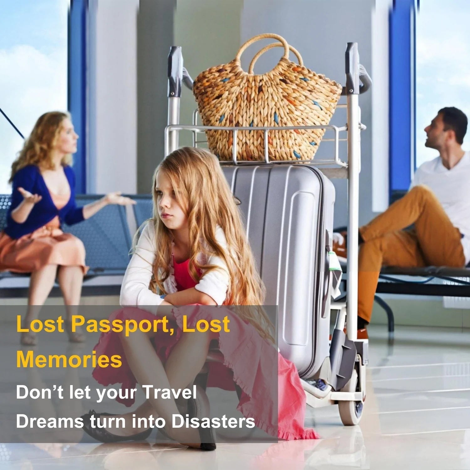 Family Passport Tracker Holder